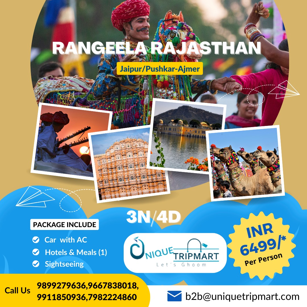 Why choose Rajasthan Tour Packages with Unique TripMart – Unique Trip Mart